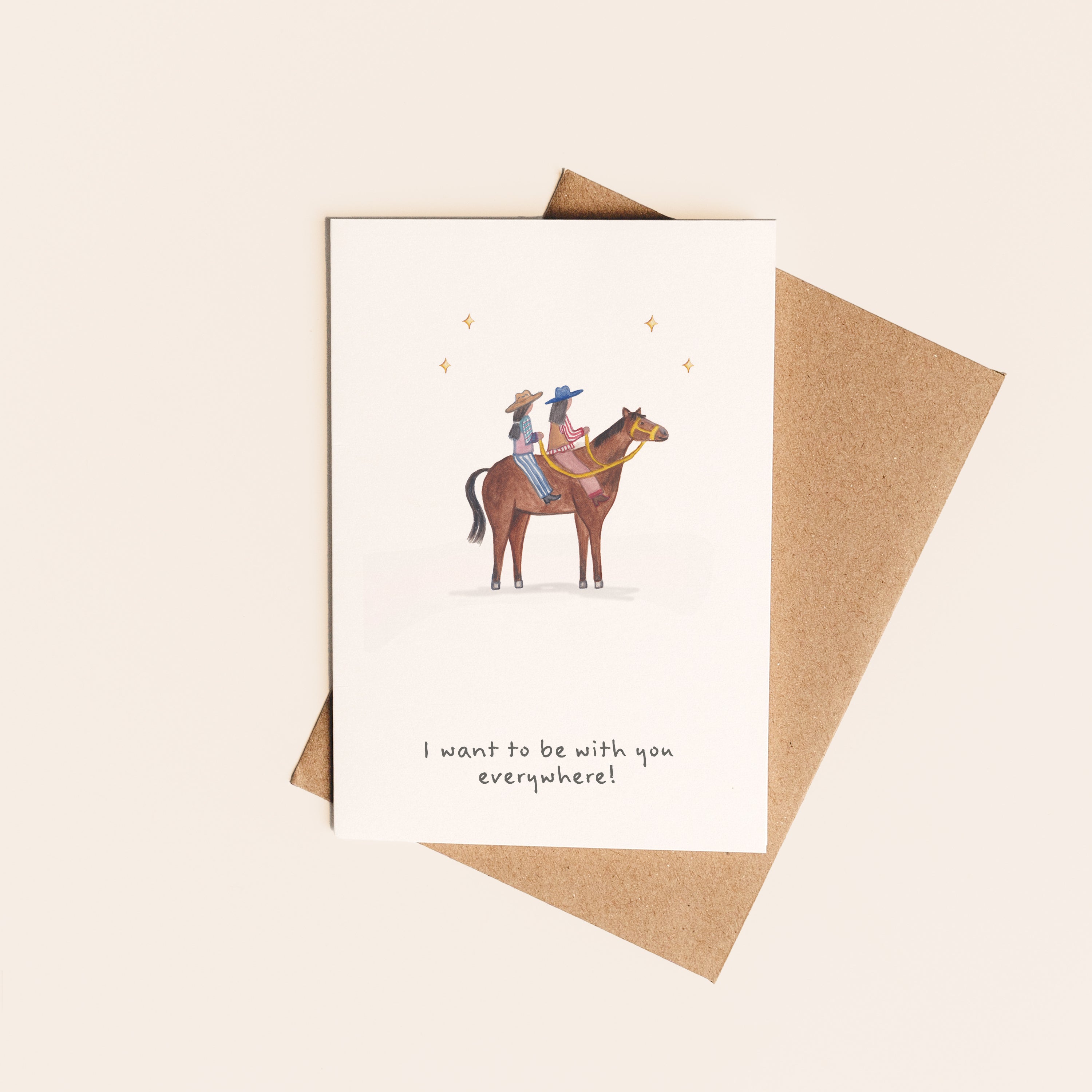 Be With You Everywhere Card