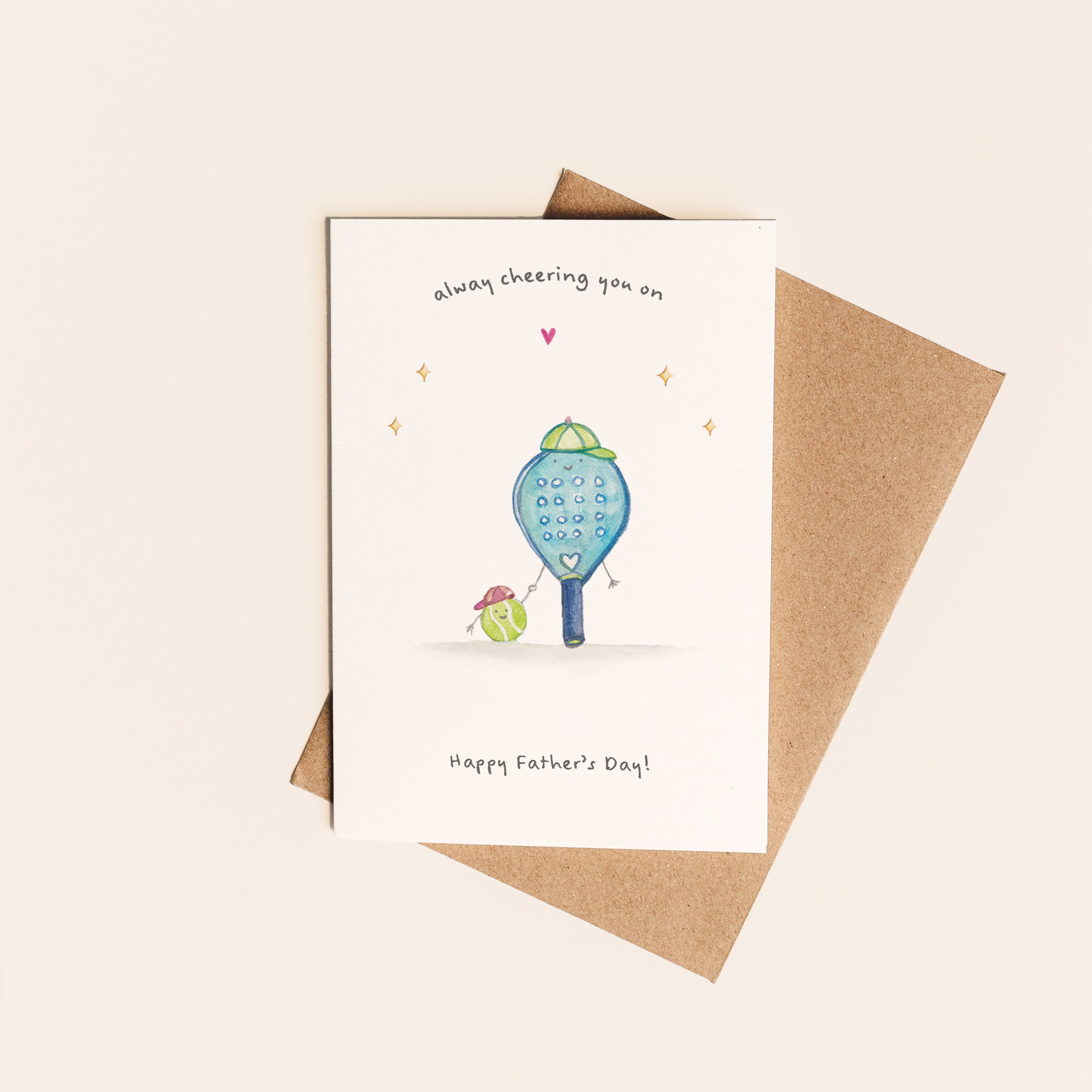 Padel Father's Day Card