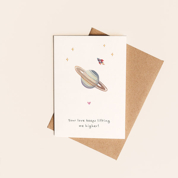 Saturn Love Card