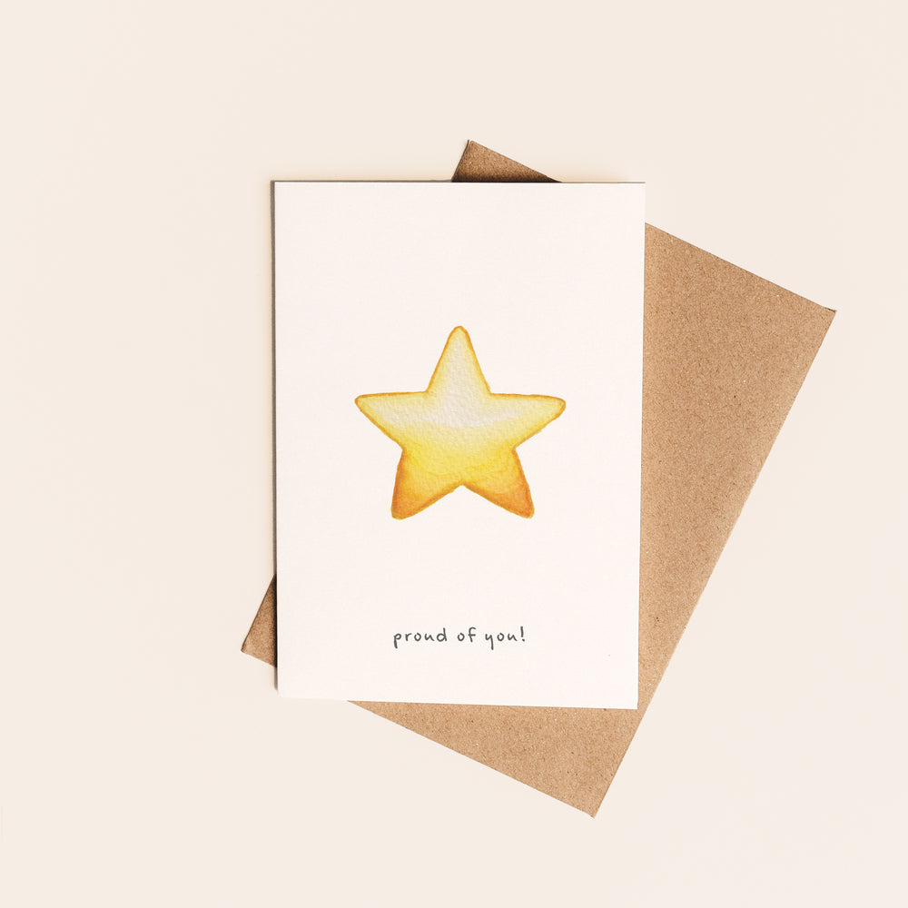 Proud of You Star Card