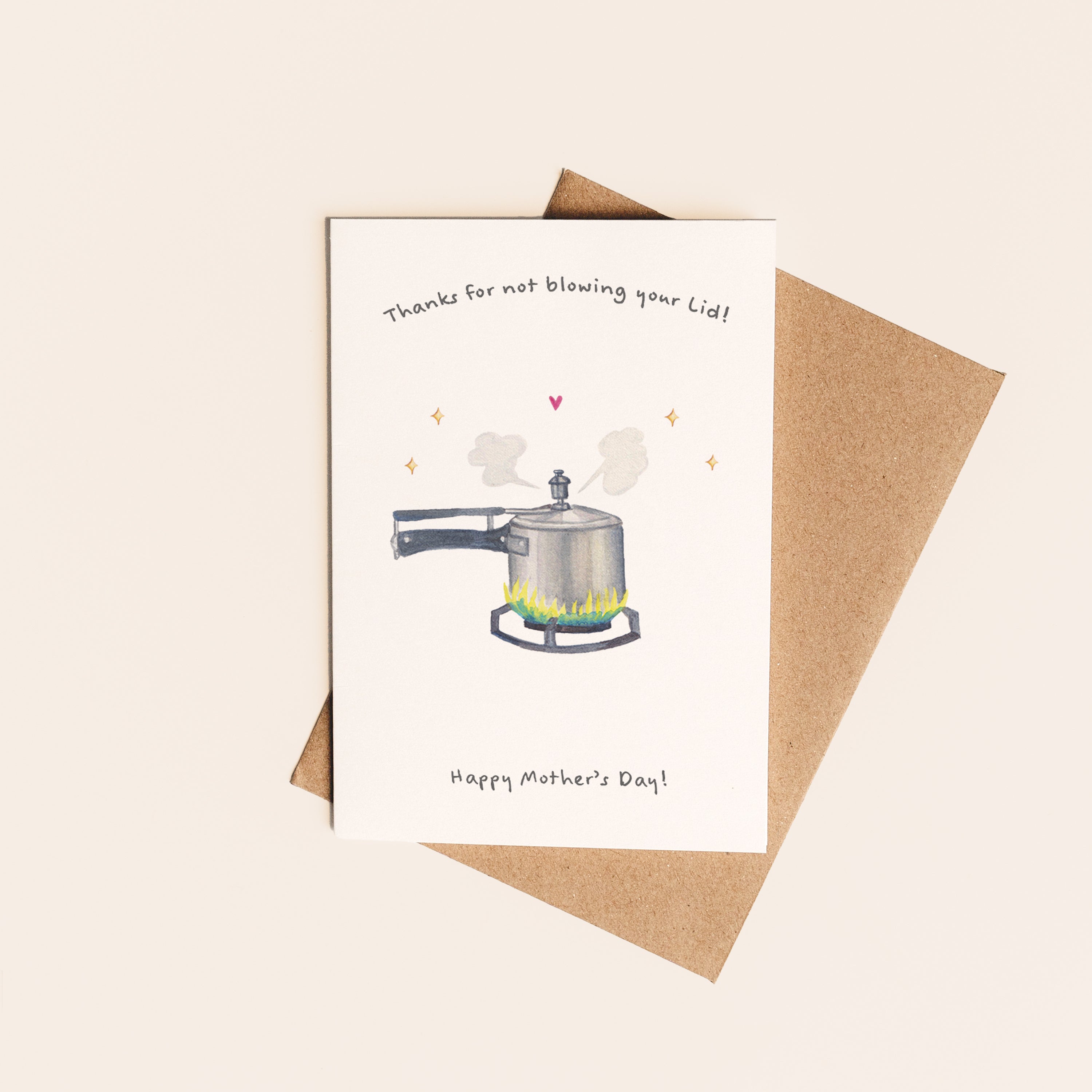 Pressure Cooker Mother's Day Card