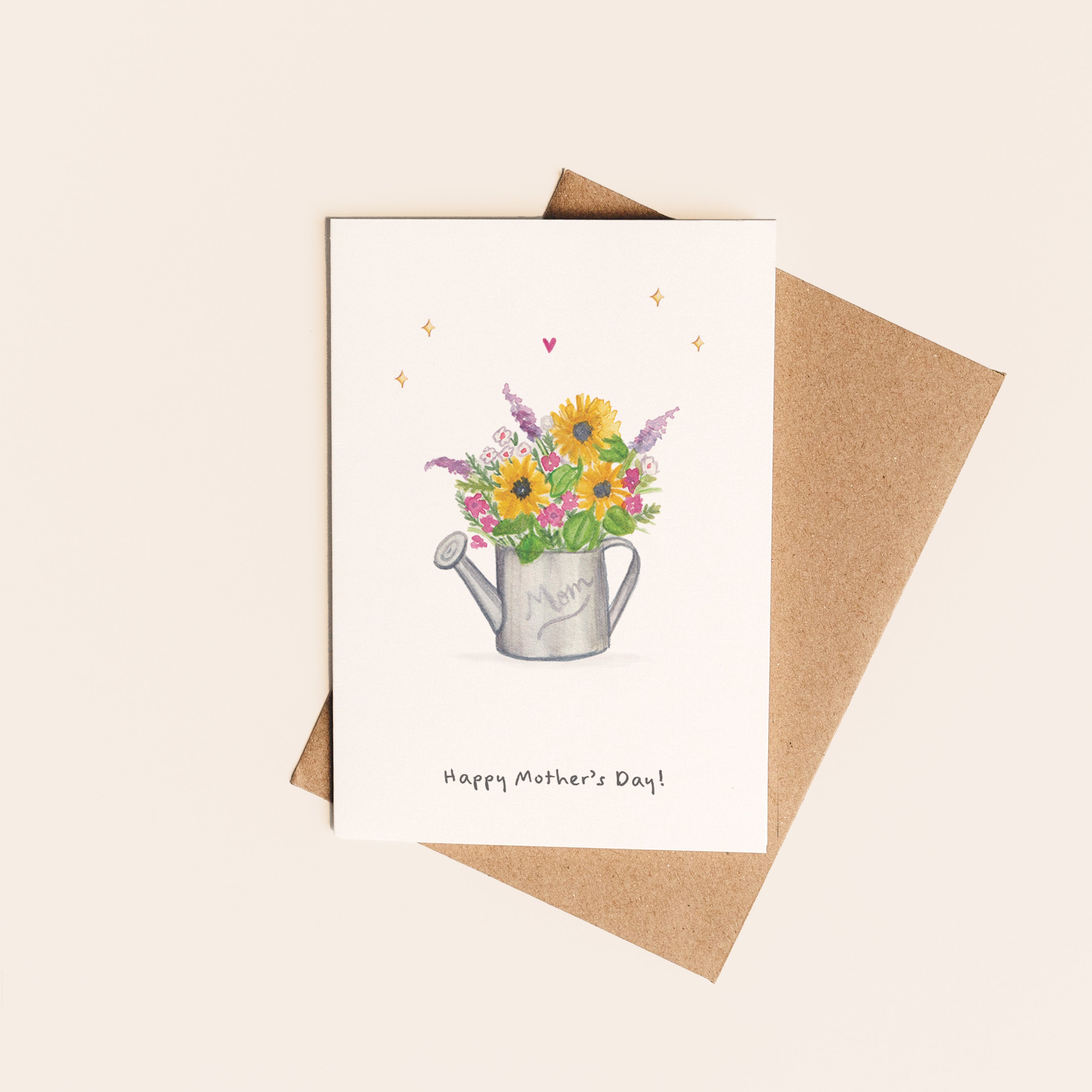 Mother's Day Flower Card