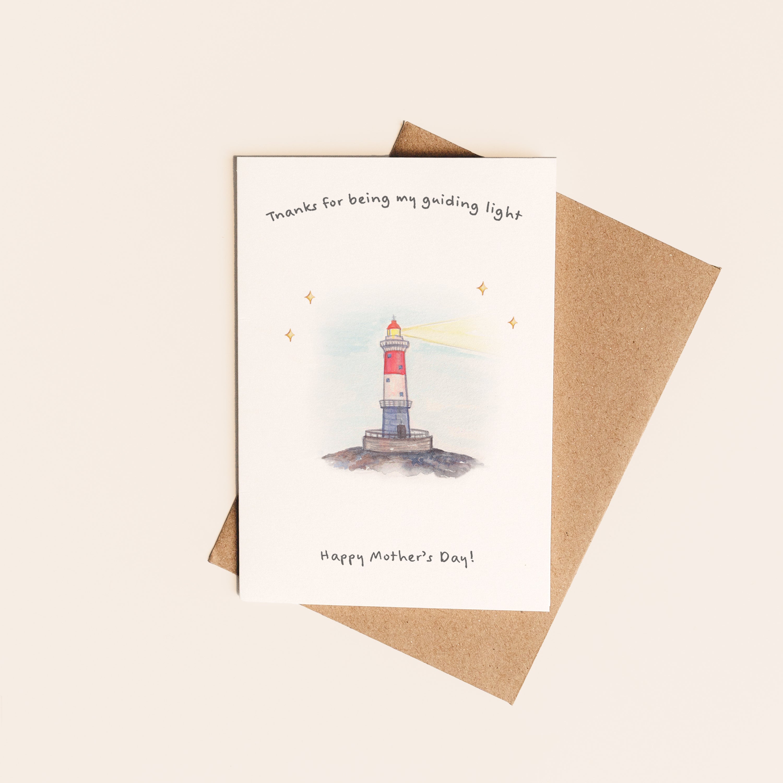 Guiding Light Mother's Day card