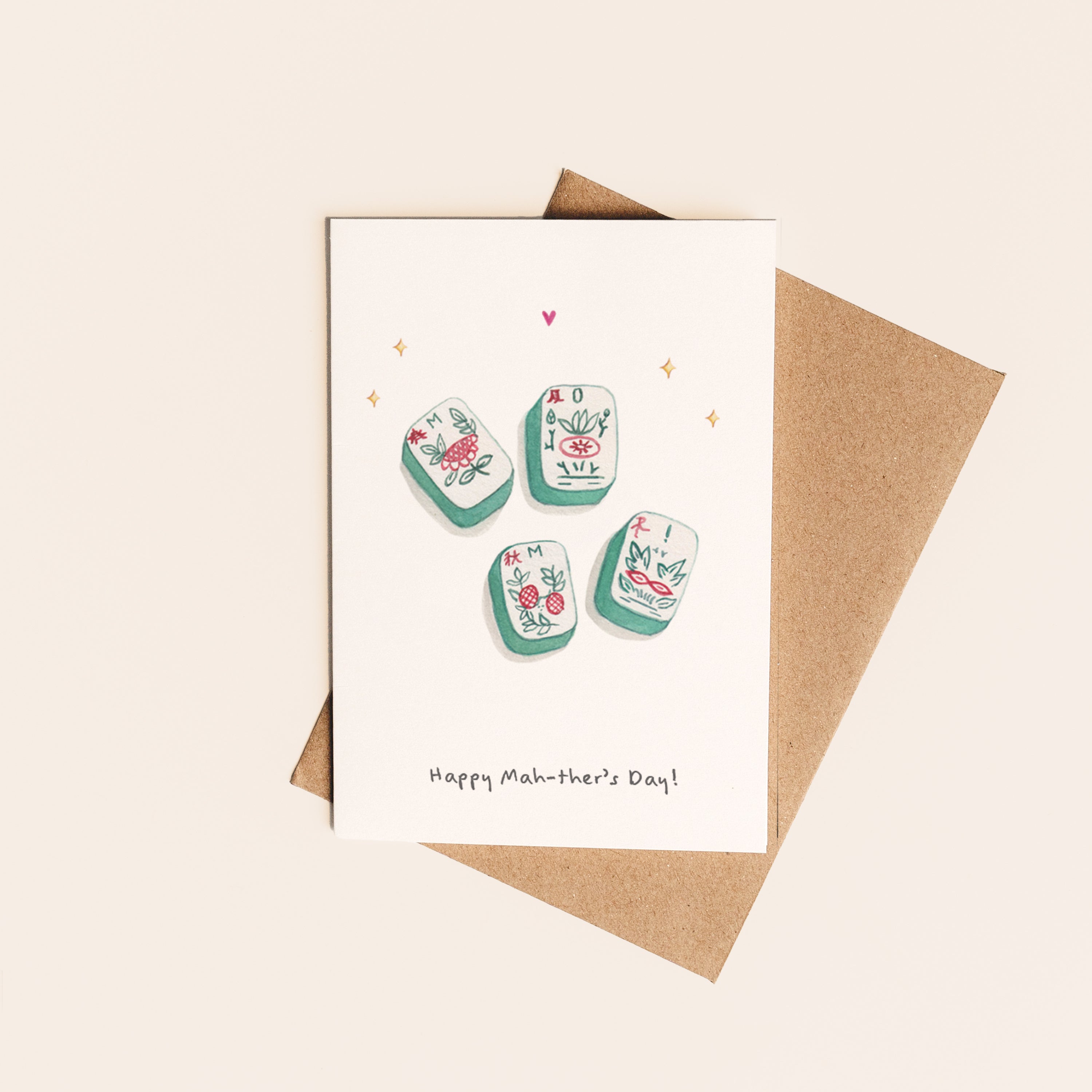 Mahjong Mother’s Day Card